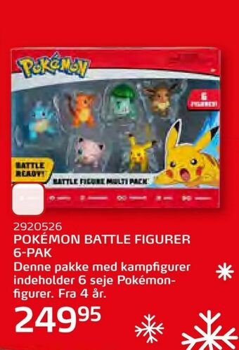 Legekæden Pokémon battle figurer tilbud