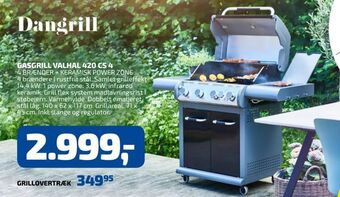 Davidsen Gasgrill valhal 420 cs 4 tilbud