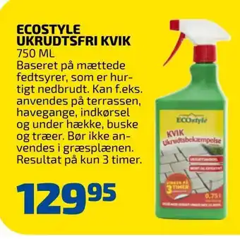 Davidsen Ecostyle ukrudtsfri kvik tilbud
