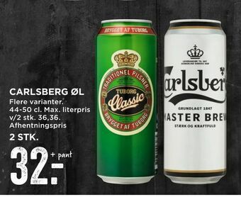 MENY Carlsberg øl tilbud