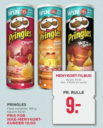 MENY Pringles tilbud