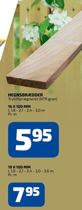 Davidsen Hegnsbrædder tilbud