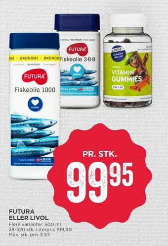 MENY Futura eller livol tilbud