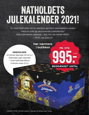 Natholdets julekalender 2021!