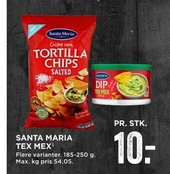 MENY Santa maria tex mex tilbud