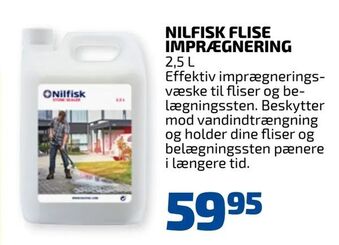Davidsen Nilfisk flise imprægnering tilbud