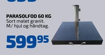 Davidsen Parasolfod 60 kg tilbud