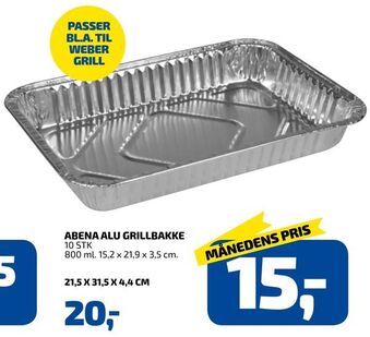 Davidsen Abena alu grillbakke tilbud