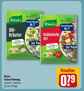 REWE Knorr Salat Krönung tilbud