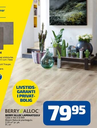 Davidsen Berry alloc laminatgulv tilbud