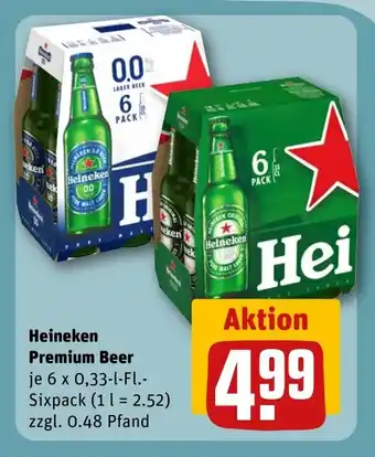 REWE Heineken Premium Beer tilbud