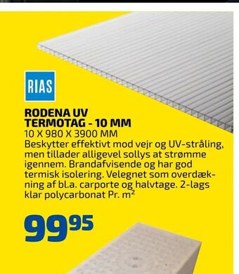 Rodena uv termotag - 10 mm