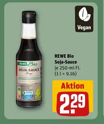 REWE DE REWE Bio Soja-Sauce tilbud