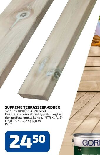 Davidsen Supreme terrassebrædder tilbud