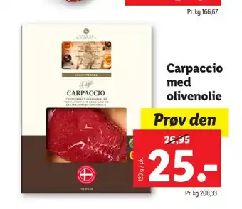 Lidl Carpaccio tilbud