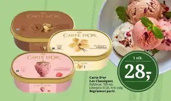 Dagli'Brugsen Carte D'or Les Classiques tilbud