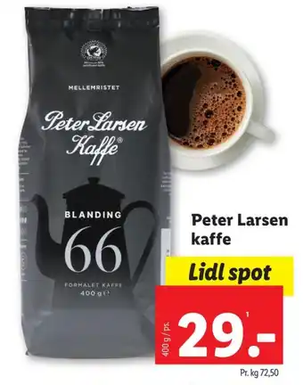 Lidl Kaffe Formalet tilbud