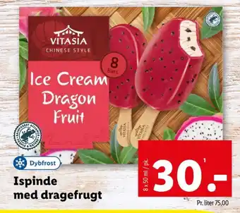 Lidl Ice Cream Dragon Fruit tilbud