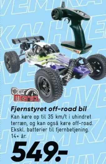 Bilka Fjernstyret bil tilbud