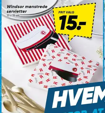 Bilka Servietter tilbud