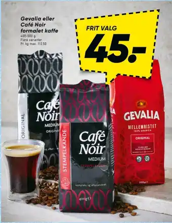 Bilka Kaffe Formalet tilbud