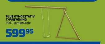 Davidsen Plus gyngestativ t/påbygning tilbud