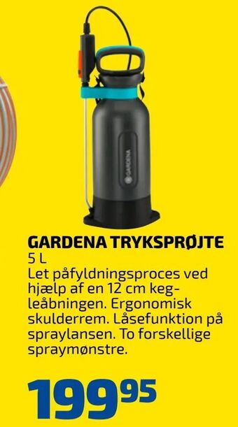 Davidsen Gardena tryksprøjte tilbud