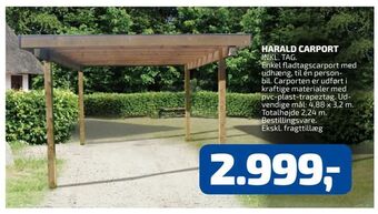 Davidsen Harald carport tilbud