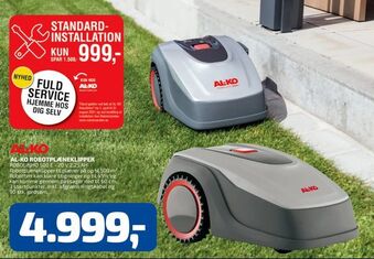 Davidsen Al-ko robotplæneklipper tilbud