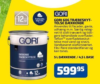 Davidsen Gori 606 træbeskyttelse dækkende tilbud