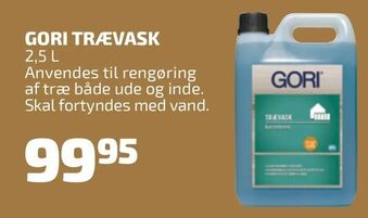 Davidsen Gori trævask tilbud