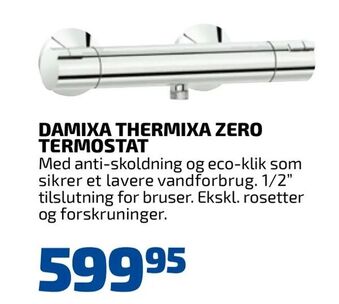 Davidsen Damixa thermixa zero termostat tilbud