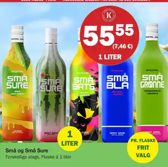 Købmandsgården Små og Små Sure tilbud