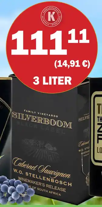 Købmandsgården Silverboom Black Label tilbud