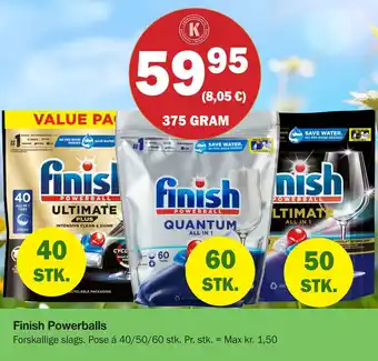 Købmandsgården Finish Powerballs tilbud