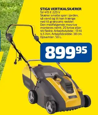 Davidsen Stiga vertikalskærer tilbud