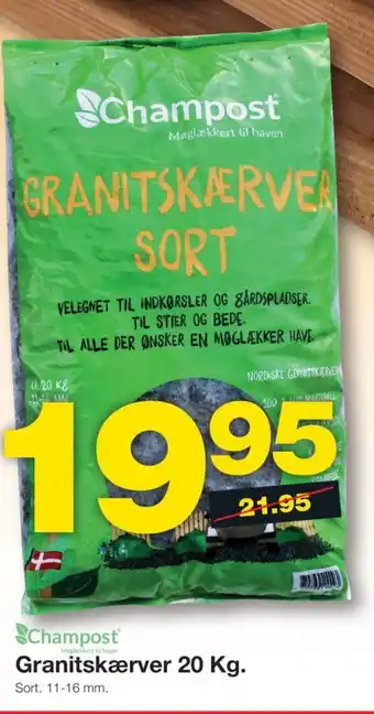 Granitskærver 20 Kg.