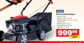 Bauhaus Benzin plæneklipper tilbud