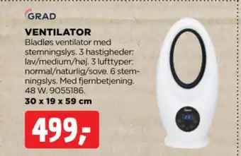 jem & fix VENTILATOR tilbud