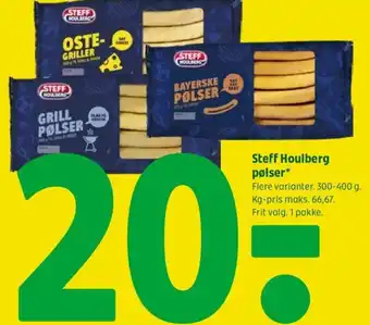 Coop 365 Steff Houlberg pølser tilbud