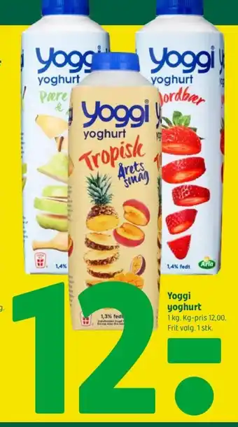 Coop 365 Yoggi yoghurt tilbud