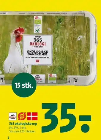 Coop 365 365 økologiske æg tilbud