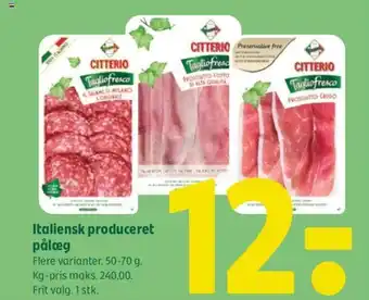 Coop 365 Italiensk produceret pålæg tilbud