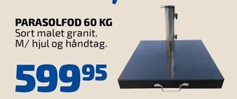 Davidsen Parasolfod 60 kg tilbud