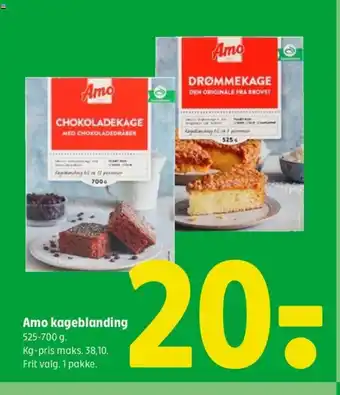 Coop 365 Amo kageblanding tilbud