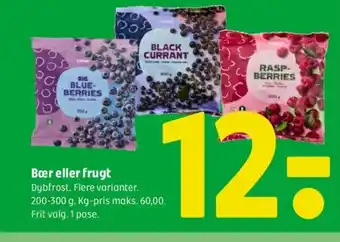 Coop 365 Bær eller frugt tilbud