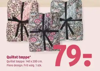 Coop 365 Quiltet tæppe tilbud