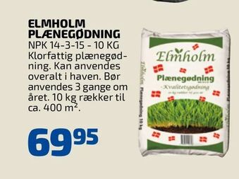 Davidsen Elmholm plænegødning tilbud