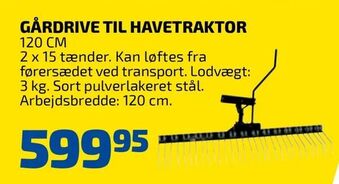 Gårdrive til havetraktor