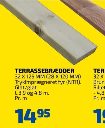 Davidsen Terrassebrædder tilbud